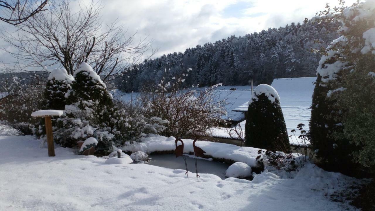 Apartment Mit Gartenblick Eckersdorf ภายนอก รูปภาพ